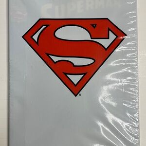 DC Comics Superman Red and Gray Cover